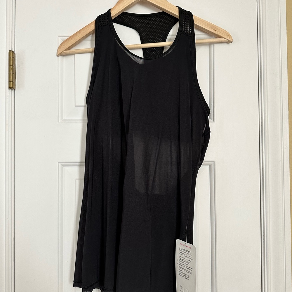 lululemon athletica Black Tank Top